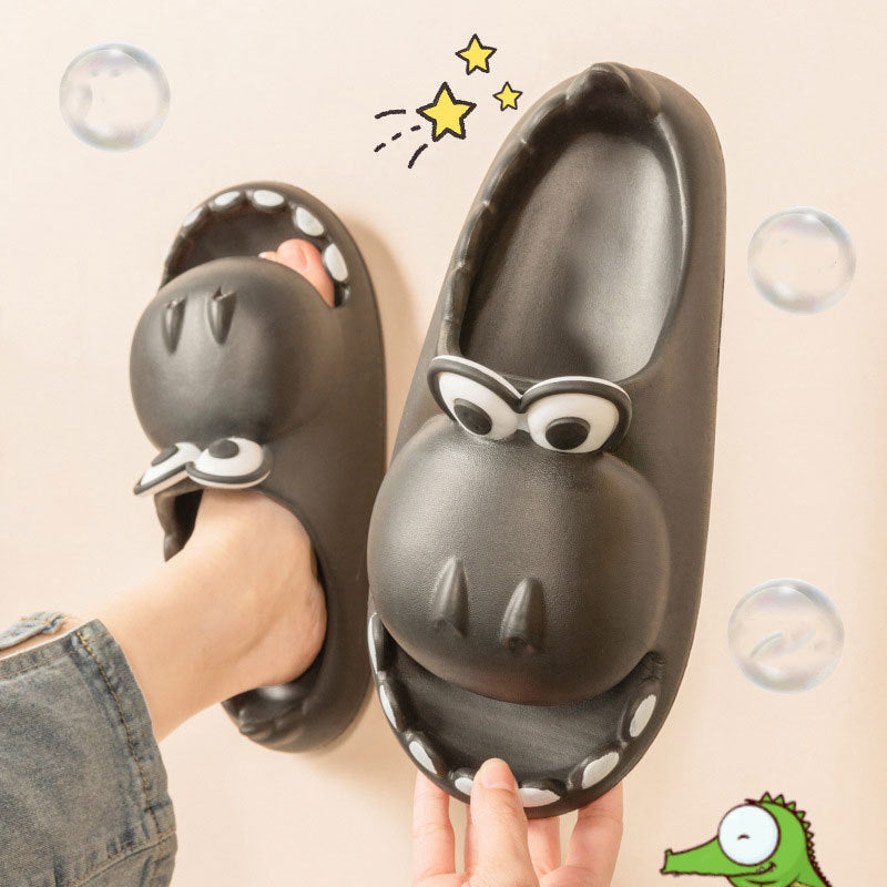 Kids Dinosaur Slippers Wholesale Summer Cartoon Parent Child Outdoor Home EVA Sandals Women Men Kids Cute Slippers Baby Shoes - 𝓢𝓱𝓸𝓹𝓵𝓮𝓬𝔂