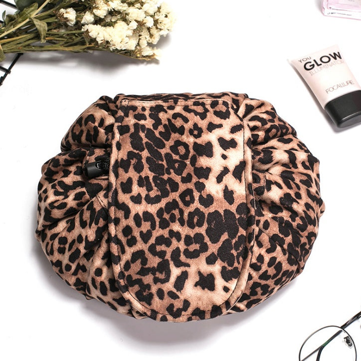 Animal Printing Large Capacity Drawstring Lazy Cosmetic Storage Bag - 𝓢𝓱𝓸𝓹𝓵𝓮𝓬𝔂