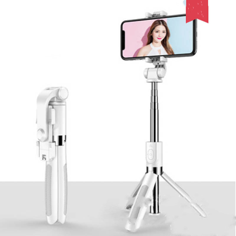 Compatible with Apple, Tripod Selfie Stick Mobile Universal Live Triangle Bracket One Bluetooth Selfie Artifact - 𝓢𝓱𝓸𝓹𝓵𝓮𝓬𝔂