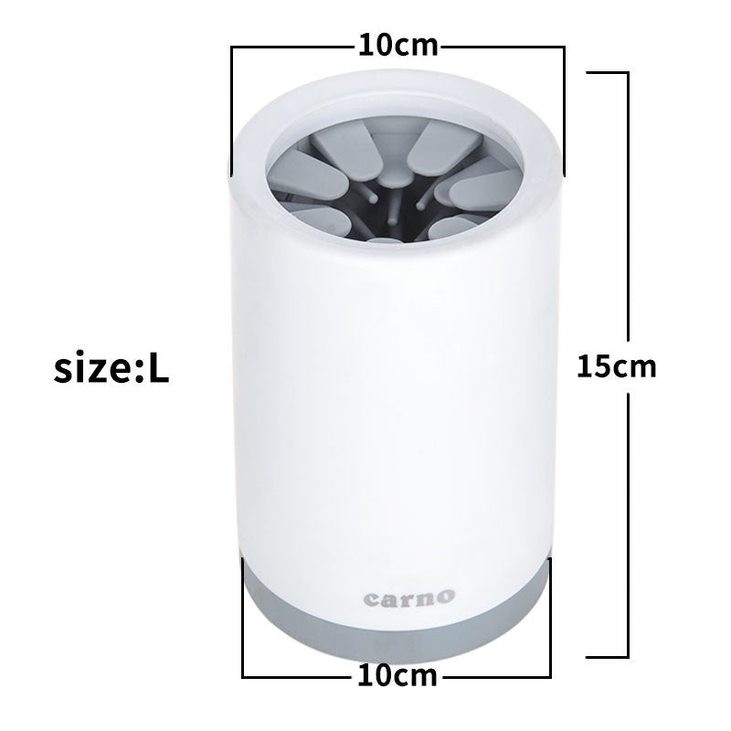 Portable Pet Paw Cleaner Cup Soft Silicone Comb - 𝓢𝓱𝓸𝓹𝓵𝓮𝓬𝔂