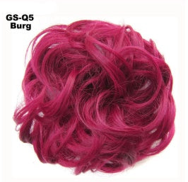 Europe, Japan, and South Korea popular hair bun fluffy natural drawstring curly hair ball head hair ring hair set female hair accessories chemical fiber hair - 𝓢𝓱𝓸𝓹𝓵𝓮𝓬𝔂