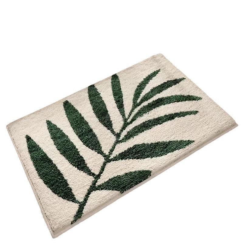 Cashmere-like Floor Mat Cross-border Flower Home Bathroom Non-slip Floor Mat - 𝓢𝓱𝓸𝓹𝓵𝓮𝓬𝔂