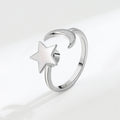 S925 Sterling Silver New Style XINGX Spinning Ring Female - 𝓢𝓱𝓸𝓹𝓵𝓮𝓬𝔂