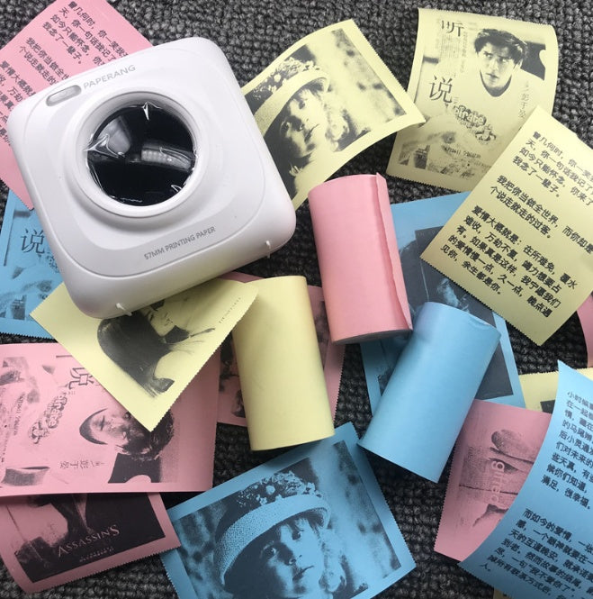 Mini Bliuetooth Wireless Thermal Printer Paper Sticker Label Printer - 𝓢𝓱𝓸𝓹𝓵𝓮𝓬𝔂
