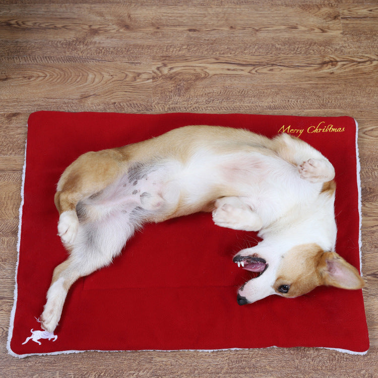 Christmas Pet Mat Super Soft Dog Mat For Christmas - 𝓢𝓱𝓸𝓹𝓵𝓮𝓬𝔂