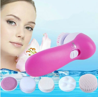 5 in 1 Electric Facial Cleansing Instrument - 𝓢𝓱𝓸𝓹𝓵𝓮𝓬𝔂