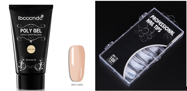 Painless And Rapid Extension Of Crystal Glue100-piece Boxed With Scaled Nail Crystal - 𝓢𝓱𝓸𝓹𝓵𝓮𝓬𝔂