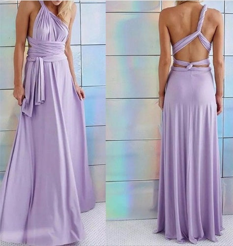 Women's Sexy Long Party Dress Club Floor-Length Summer Backless Bandage Maxi Dress Multiway Bridesmaids Boho Women Dress Vestidos - 𝓢𝓱𝓸𝓹𝓵𝓮𝓬𝔂