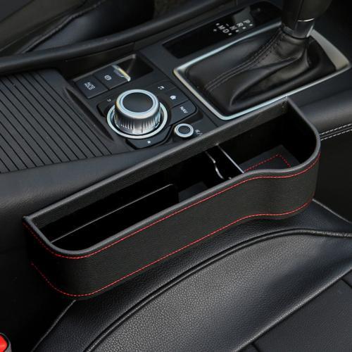 PU Car Organizer Seat Gap Storage Box Car Seat Side Slit for Wallet Phone Coins Cigarette Keys Cards Car Accessories - 𝓢𝓱𝓸𝓹𝓵𝓮𝓬𝔂