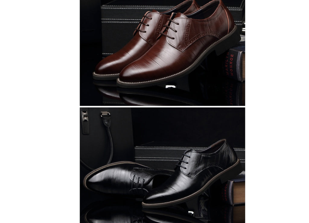 Men's leather shoes men's shoes dress business shoes large size men's shoes casual shoes - 𝓢𝓱𝓸𝓹𝓵𝓮𝓬𝔂