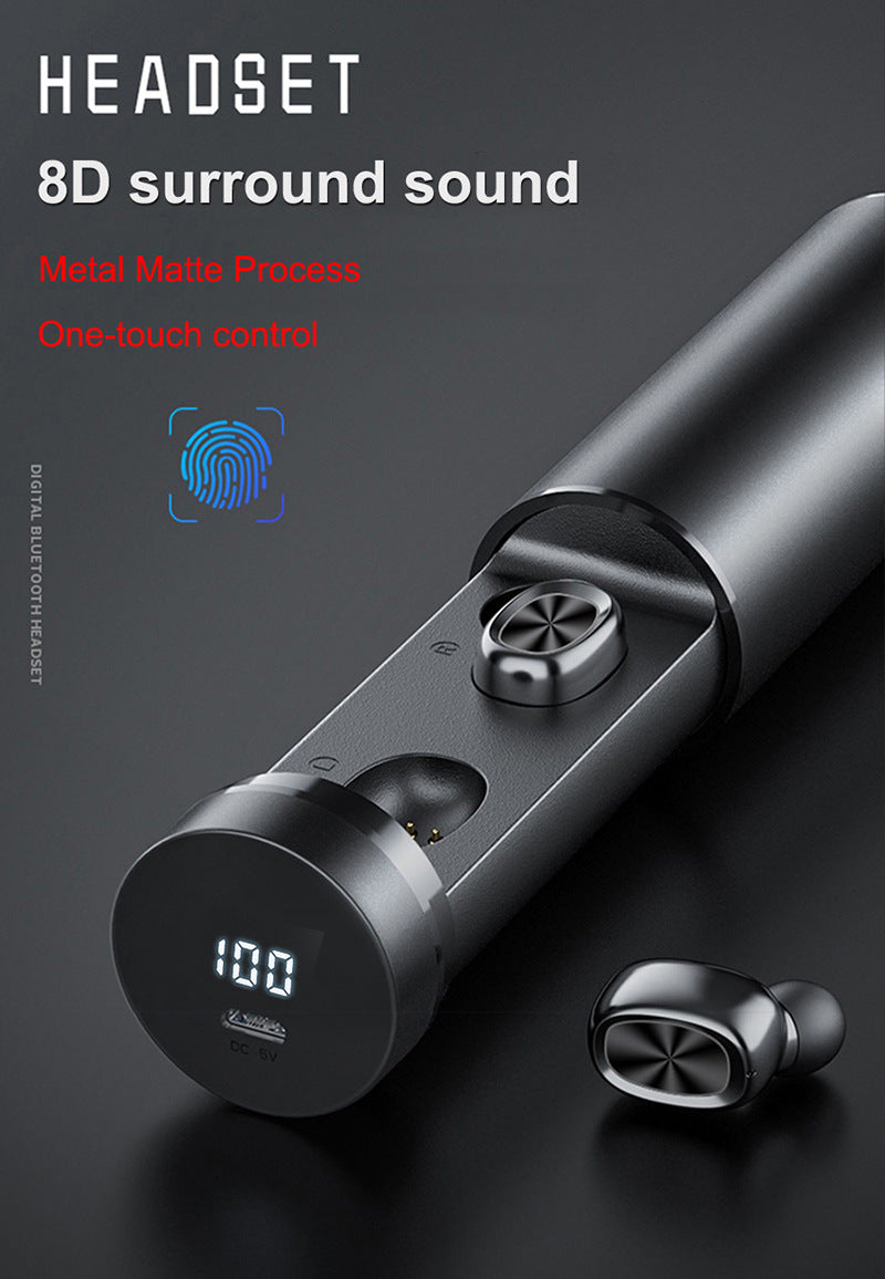 Bluetooth Earphone 5.0 Wireless 8D HIFI Sport MIC Earbuds Gaming Music Headset - 𝓢𝓱𝓸𝓹𝓵𝓮𝓬𝔂