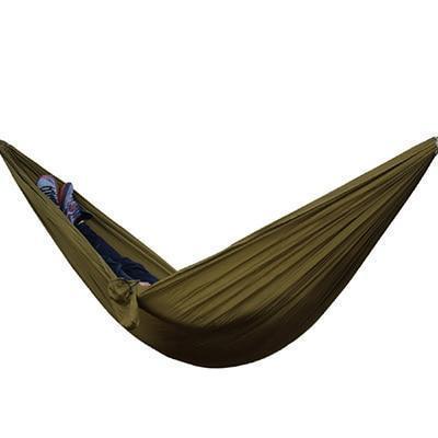 Backpacking Hammock - Portable Nylon Parachute Outdoor Double Hammock - 𝓢𝓱𝓸𝓹𝓵𝓮𝓬𝔂