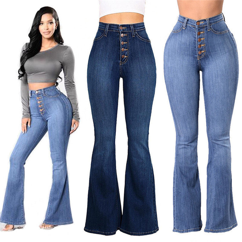 New high waist stretch jeans - 𝓢𝓱𝓸𝓹𝓵𝓮𝓬𝔂