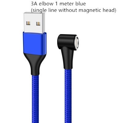 Compatible with Apple , Magnetic USB Cable Fast Charging Micro USB Type C Data Wire Cord Magnet Charger Mobile Phone Cable