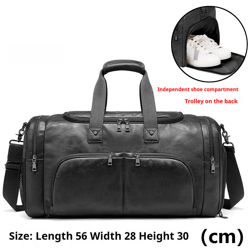 Men's Portable Travel Bag Crossbody Business Short Distance Business Bag Large Capacity - 𝓢𝓱𝓸𝓹𝓵𝓮𝓬𝔂