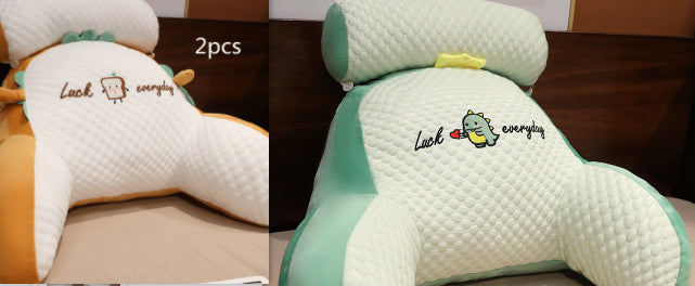 Sofa Fluffy Cushion Luncheon Pillow Triangle Reading Cushion Bedside Soft Large Backrest Lumbar Cushion Office Chair Cushion - 𝓢𝓱𝓸𝓹𝓵𝓮𝓬𝔂