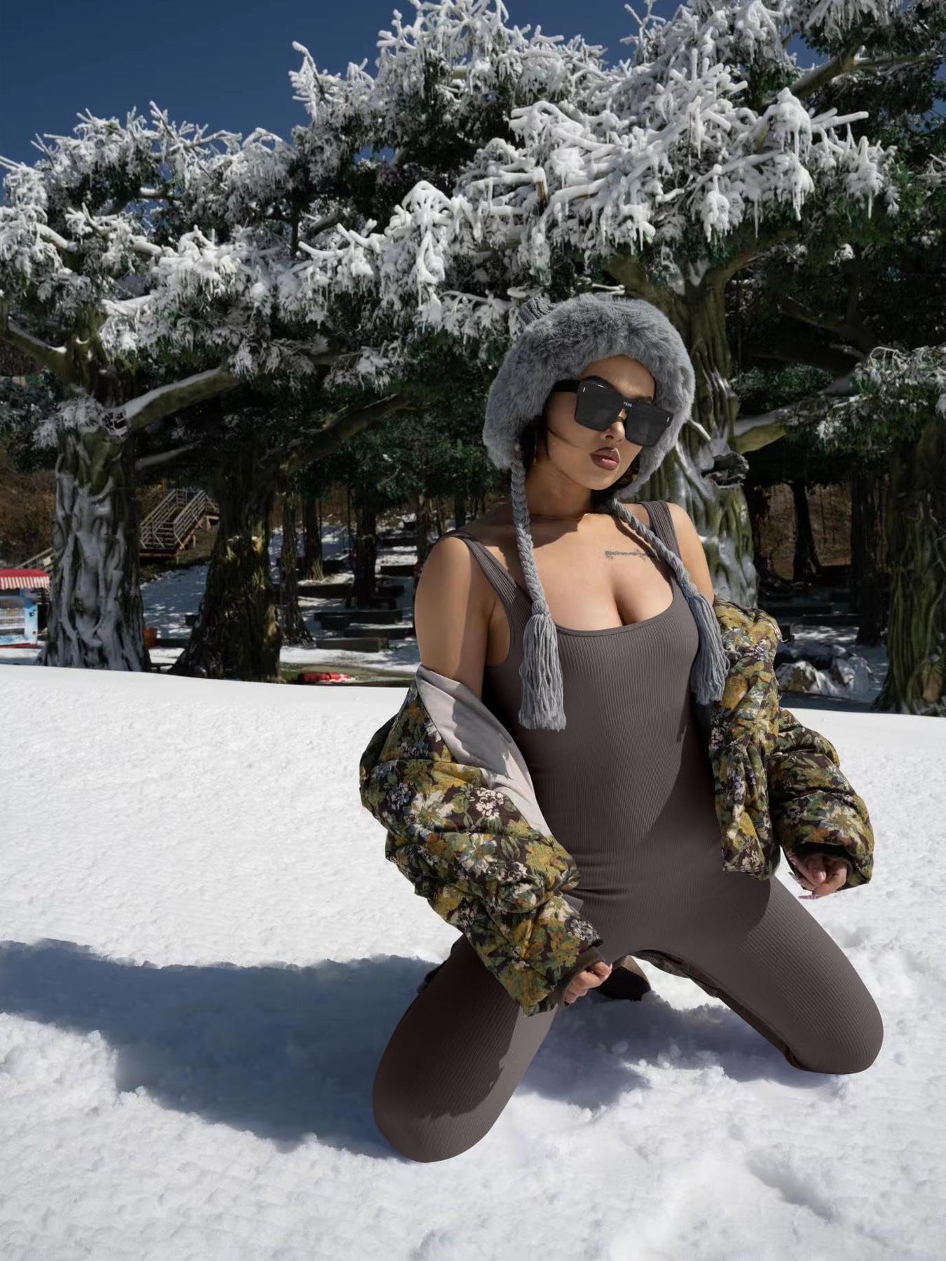 Women's Suspender Tank Top Tights - 𝓢𝓱𝓸𝓹𝓵𝓮𝓬𝔂