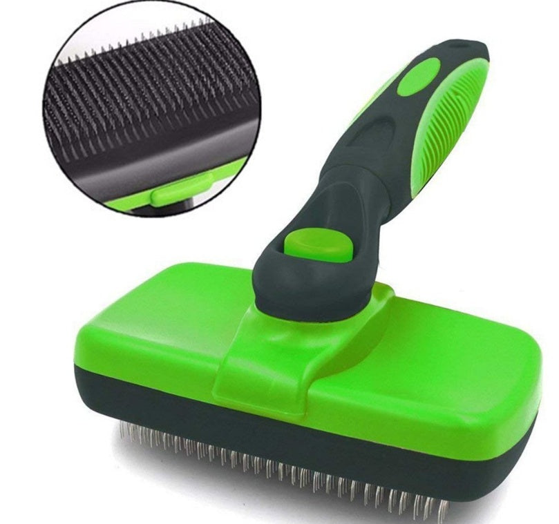 Pet Self Cleaning Slicker Brush - 𝓢𝓱𝓸𝓹𝓵𝓮𝓬𝔂