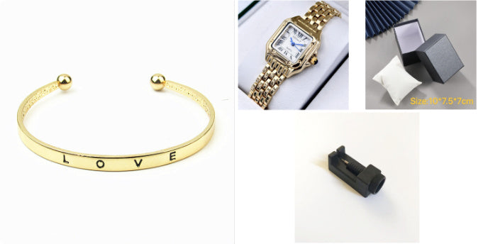 Waterproof Women's Square Watch Fashion - 𝓢𝓱𝓸𝓹𝓵𝓮𝓬𝔂