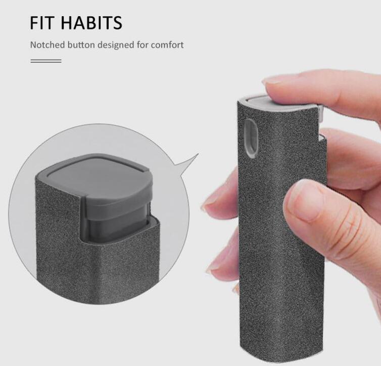 2 In 1 Phone Computer Screen Cleaner Kit For Screen Dust Removal Microfiber Cloth Set - 𝓢𝓱𝓸𝓹𝓵𝓮𝓬𝔂