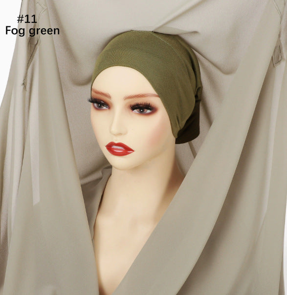 Lazy Chiffon Convenient Headscarf Magnetic Buckle Fixed - 𝓢𝓱𝓸𝓹𝓵𝓮𝓬𝔂