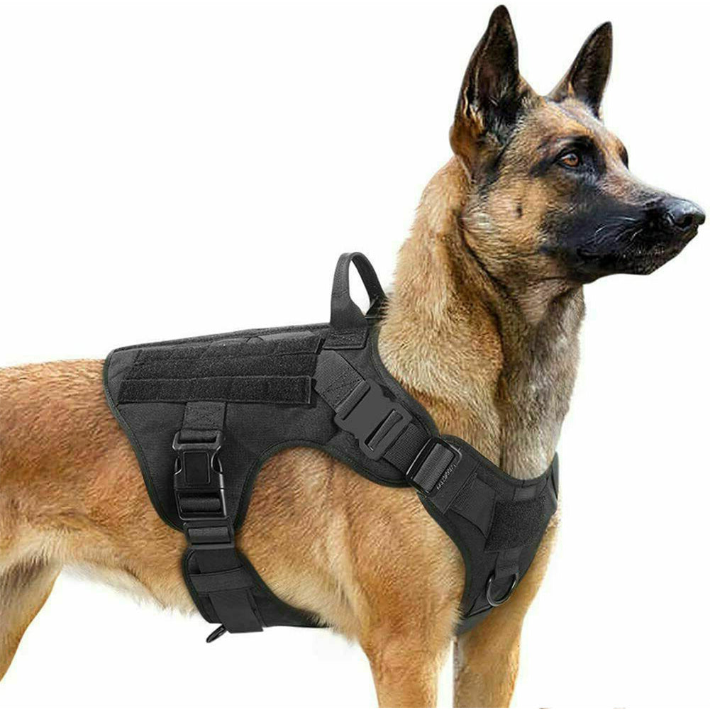 Military Tactical Dog Harness German Shepherd Adjustable Pet Dog Back - 𝓢𝓱𝓸𝓹𝓵𝓮𝓬𝔂