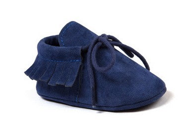 Polychromatic sanding soft bottom tassel shoe baby shoes - 𝓢𝓱𝓸𝓹𝓵𝓮𝓬𝔂