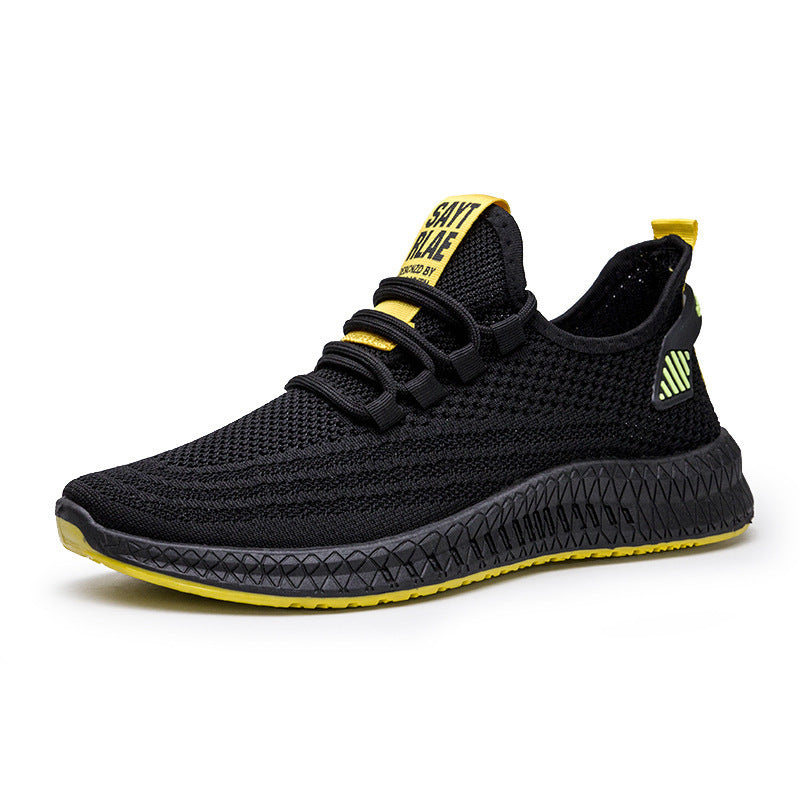 Men's shoes flying woven sneakers casual shoes - 𝓢𝓱𝓸𝓹𝓵𝓮𝓬𝔂