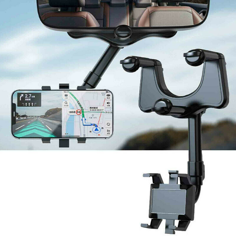 Car Rearview Mirror Swivel Navigation Bracket - 𝓢𝓱𝓸𝓹𝓵𝓮𝓬𝔂