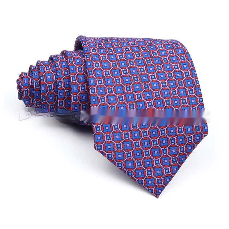 Business Polyester Men's Printed Workplace Tie - 𝓢𝓱𝓸𝓹𝓵𝓮𝓬𝔂