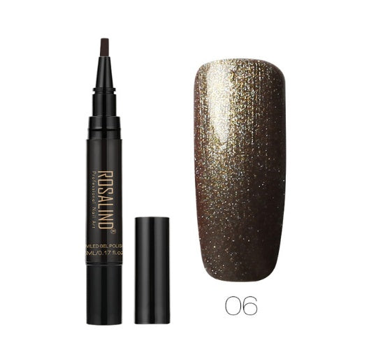 5ml Solid Color Nail Art Pen Nail Glue for Nail Art - 𝓢𝓱𝓸𝓹𝓵𝓮𝓬𝔂