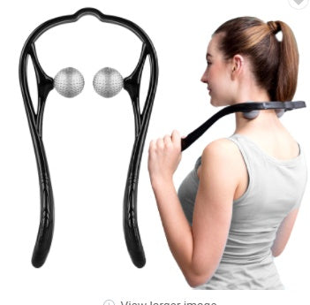 Plastic Pressure Point Therapy Neck Massageador Massagem Relieve Hand Roller Neck Massager For Neck Shoulder Trigger Point - 𝓢𝓱𝓸𝓹𝓵𝓮𝓬𝔂