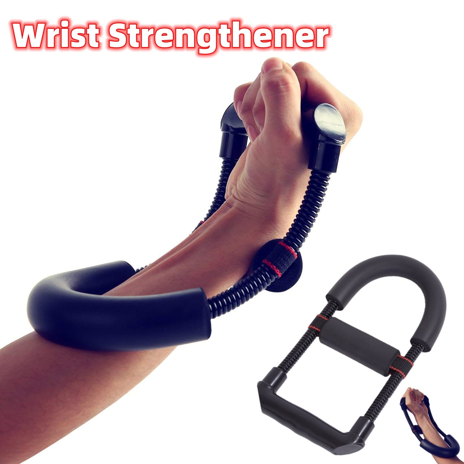 Grip Power Wrist Forearm Hand Grip Arm Trainer Adjustable Forearm Hand Wrist Exercises Force Trainer Power Strengthener Grip Fitness - 𝓢𝓱𝓸𝓹𝓵𝓮𝓬𝔂