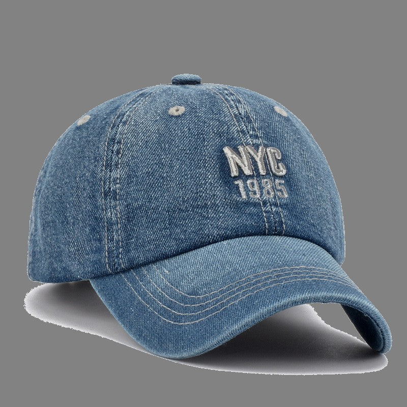 Hat Men's Denim Baseball Peaked Cap - 𝓢𝓱𝓸𝓹𝓵𝓮𝓬𝔂
