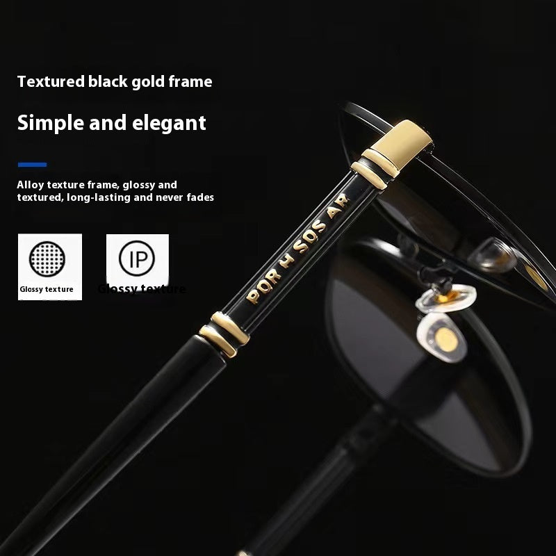 Polarized Sunglasses Photosensitive Color Changing Men's Sunglasses - 𝓢𝓱𝓸𝓹𝓵𝓮𝓬𝔂