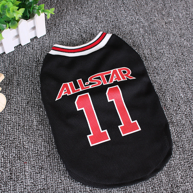 Hot World Cup Ball Spring And Summer Dog Vest Pet Supplies - 𝓢𝓱𝓸𝓹𝓵𝓮𝓬𝔂