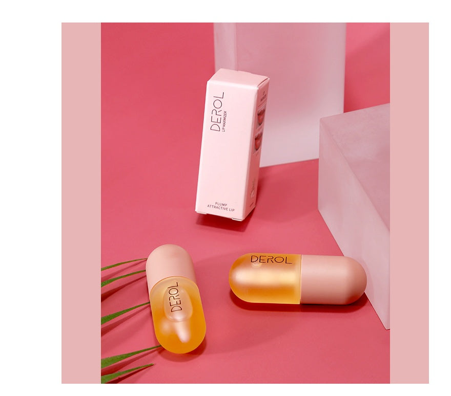 Day Night Instant Volume Lip Plumper Oil Clear Lasting Nourishing Repairing Reduce Lip Fine Line Care Lip Beauty Cosmetic - 𝓢𝓱𝓸𝓹𝓵𝓮𝓬𝔂