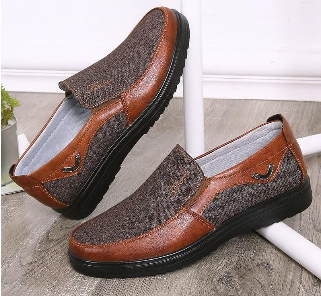 Business Casual Soft-soled Feet Flat-soled Men's Shoes - 𝓢𝓱𝓸𝓹𝓵𝓮𝓬𝔂