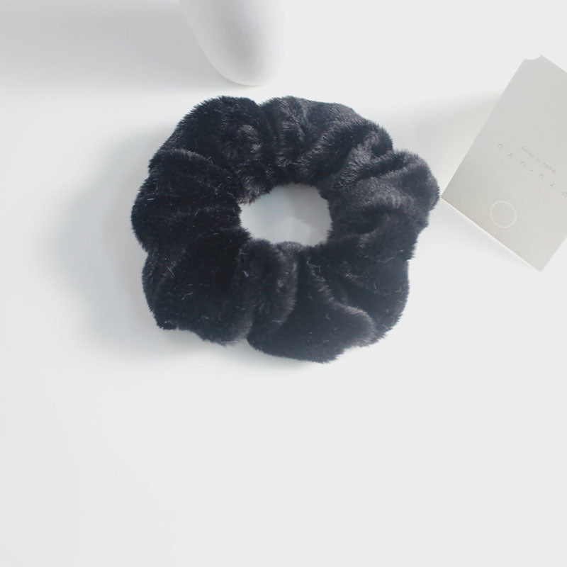 Girly cute plush large intestine hair tie hair rope - 𝓢𝓱𝓸𝓹𝓵𝓮𝓬𝔂