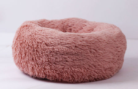 Dog Beds For Small Dogs Round Plush Cat Litter Kennel Pet Nest Mat Puppy Beds - 𝓢𝓱𝓸𝓹𝓵𝓮𝓬𝔂