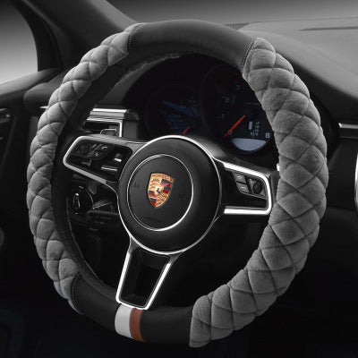 Universal Car Steering Wheel Cover Winter Decoration Cute 38cm Plush Footprint Auto Automobile Vehicle Steering Wheel Protector - 𝓢𝓱𝓸𝓹𝓵𝓮𝓬𝔂