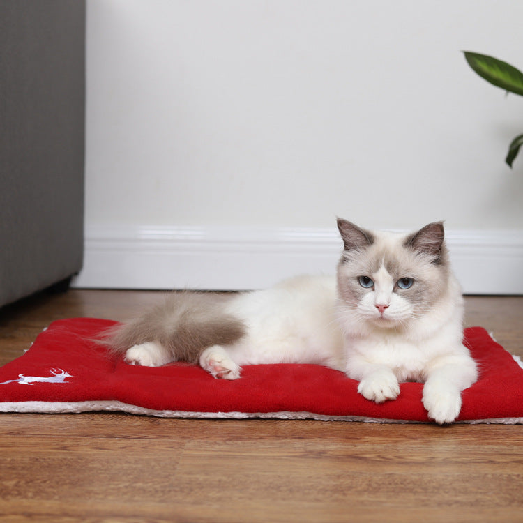 Christmas Pet Mat Super Soft Dog Mat For Christmas - 𝓢𝓱𝓸𝓹𝓵𝓮𝓬𝔂
