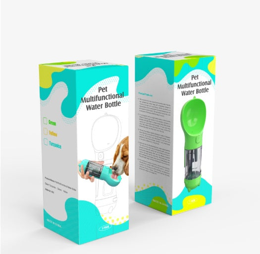 Pet Multi-functional Water Bottle - 𝓢𝓱𝓸𝓹𝓵𝓮𝓬𝔂