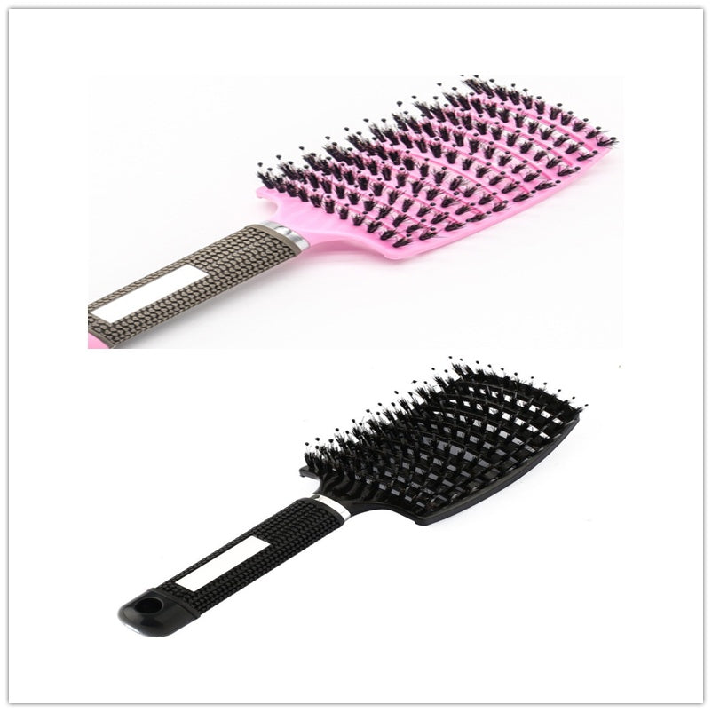 Hairbrush Anti Klit Brushy Haarborstel Women Detangler Hair Brush Bristle Nylon Scalp Massage  Teaser Hair Brush Comb - 𝓢𝓱𝓸𝓹𝓵𝓮𝓬𝔂