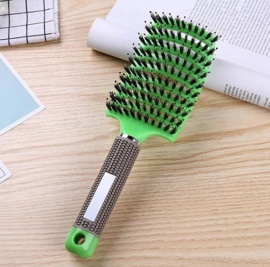 Hairbrush Anti Klit Brushy Haarborstel Women Detangler Hair Brush Bristle Nylon Scalp Massage  Teaser Hair Brush Comb - 𝓢𝓱𝓸𝓹𝓵𝓮𝓬𝔂