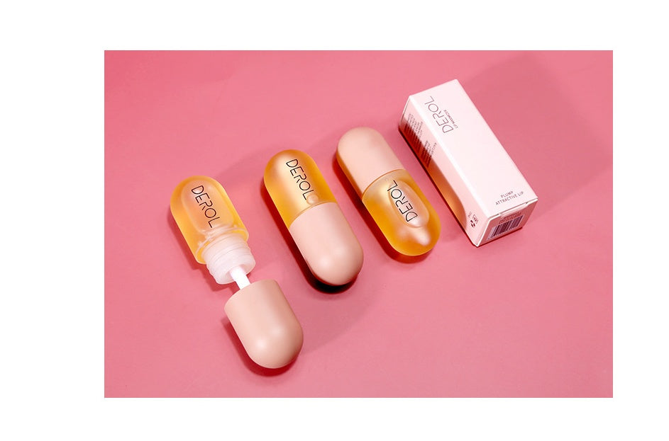 Day Night Instant Volume Lip Plumper Oil Clear Lasting Nourishing Repairing Reduce Lip Fine Line Care Lip Beauty Cosmetic - 𝓢𝓱𝓸𝓹𝓵𝓮𝓬𝔂