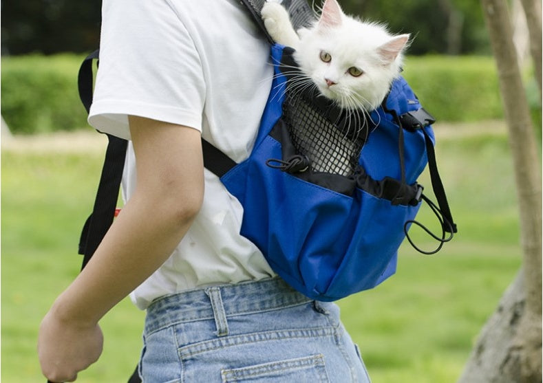 Ventilated And Breathable Pet Backpack - 𝓢𝓱𝓸𝓹𝓵𝓮𝓬𝔂