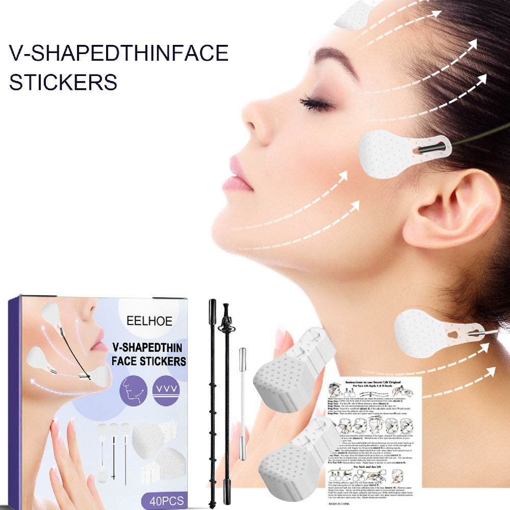 Facial Invisible Lifting Patch Shaping And Firming The Face