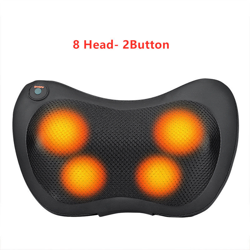 Neck Massager Home Car Neck Cervical Massage Electric Multifunctional Massage Pillow Waist Back Relaxation Device - 𝓢𝓱𝓸𝓹𝓵𝓮𝓬𝔂