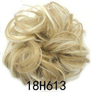 New Trendy Design Women Wavy Curly Messy Hair Bun Synthetic - 𝓢𝓱𝓸𝓹𝓵𝓮𝓬𝔂